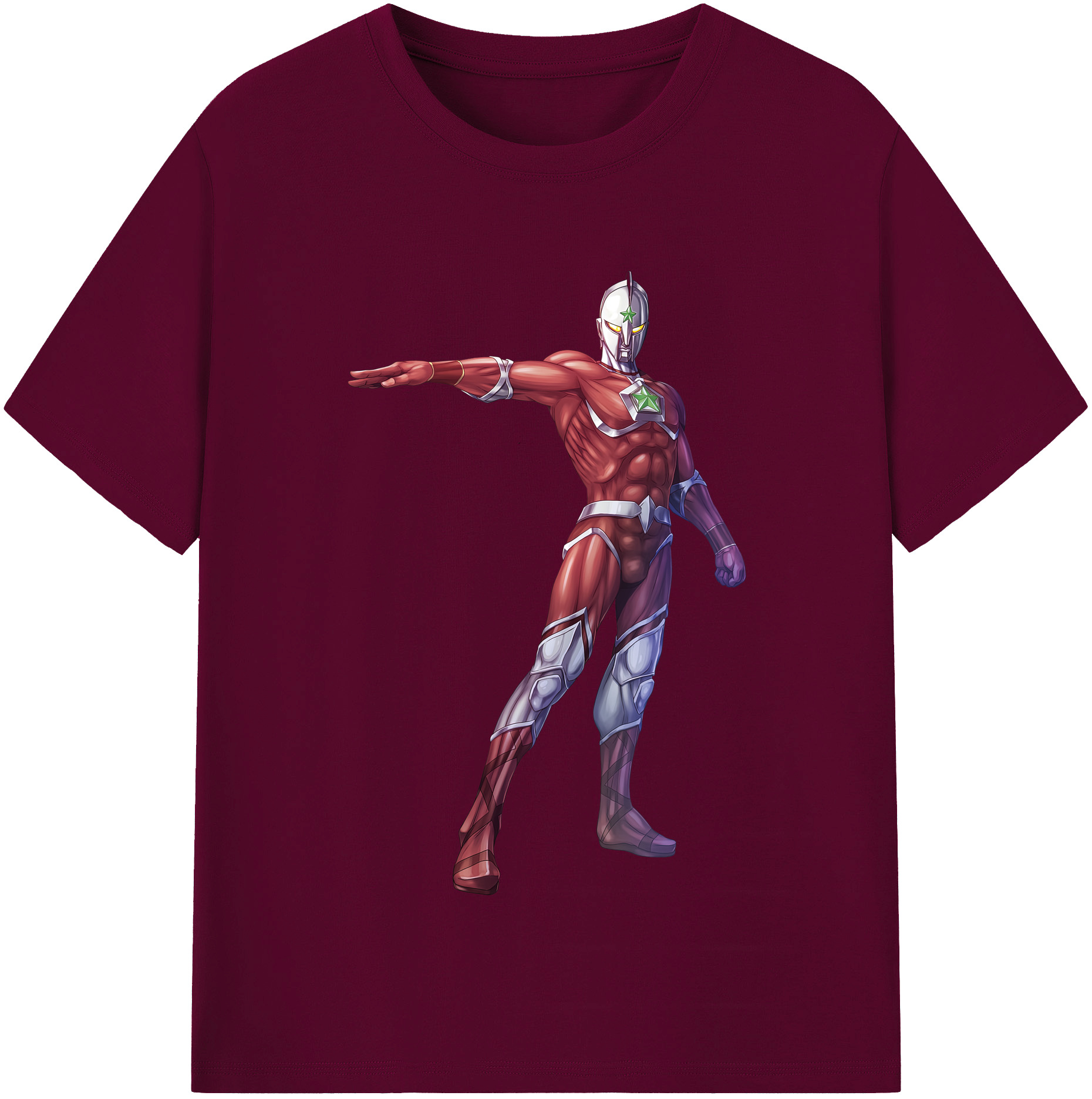 （画像用） ウルトラマン Ultraman レディースカジュアルプリントTシャツ（綿100％）